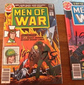 DC Men of War #10 11 12 13 14 Very Fine/Near Mint (9.0) (339J) 