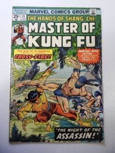 Master of Kung Fu #24 (1975) VG/FN Condition MVS Intact