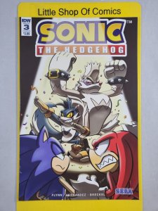 Sonic the Hedgehog #3 Cover B Jenn Hernandez Variant IDW 2018