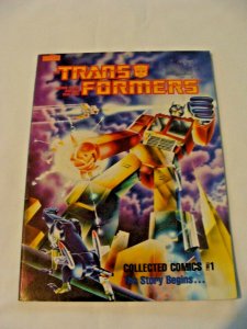 The Transformers Collected Comics #1 & #2 (1985, Marvel) Collects Issues 1-8  