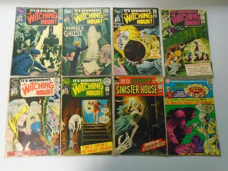 Silver DC Horror Lot, 23 Different, Average 4.0