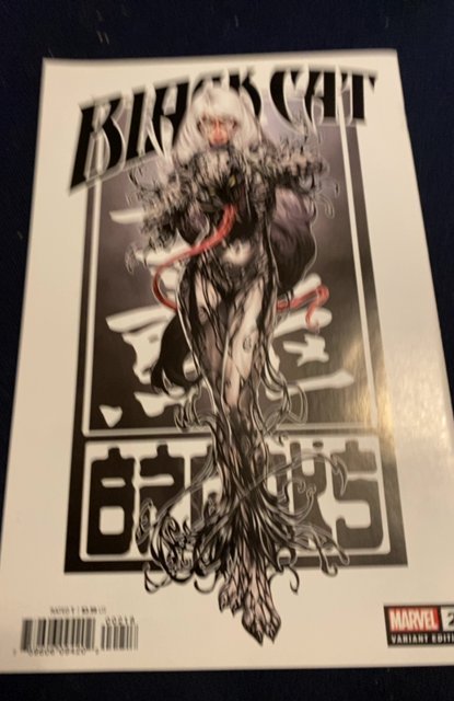 Black cat #2 carnage-ized make Brooks Virgin variant