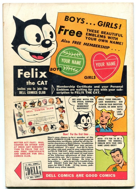 Felix the Cat #16  1950 - Dell  -FN- - Comic Book