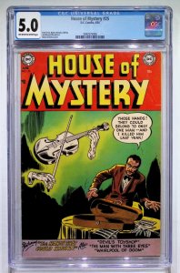 House of Mystery #25 (1954) CGC 5.0