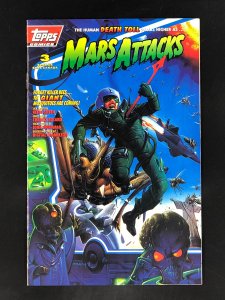 Mars Attacks #3 Pilot Cover (1994) VF/NM Sick Script by Keith Giffen