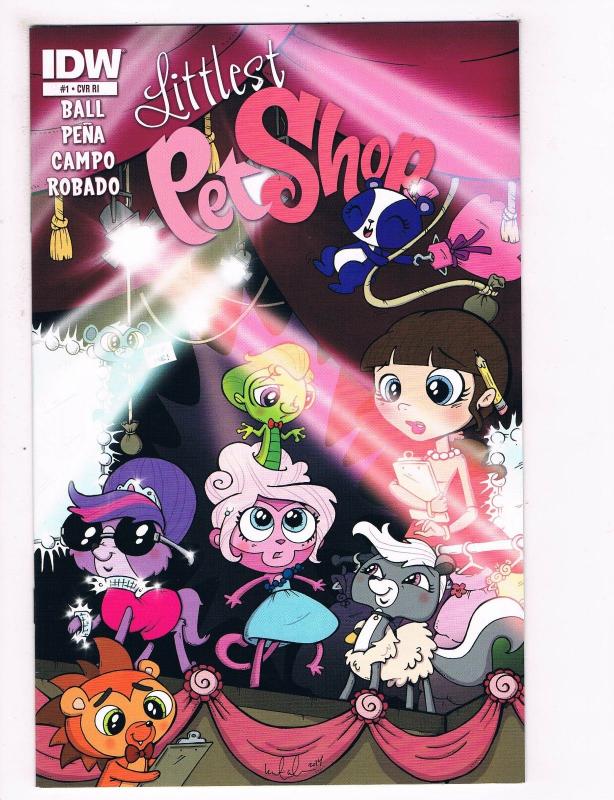 Littlest Pet Shop # 1 NM 1st Print Retailer Inc Variant Cover IDW Comic Book S66