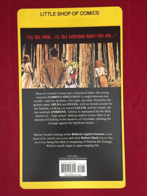 Chilling Adventures of Sabrina #1 Campbell Midtown Comics Variant VFNM Netflix