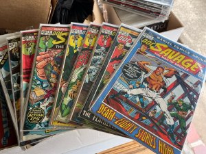 Doc Savage Marvel Lot - Complete Mini Series Set w/Issue #s 1-8, 1972