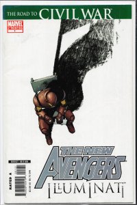 The New Avengers: Illuminati Second Print Cover (2006) The Illuminati