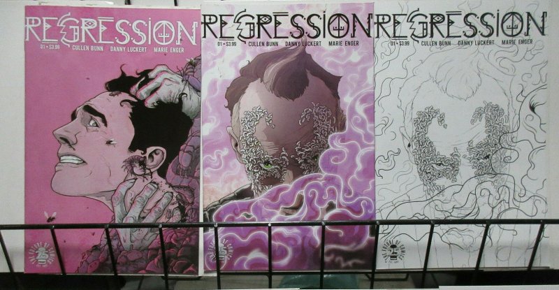 Regression (Image 2017) #1 Three Variant Covers Bunn Luckert Enger