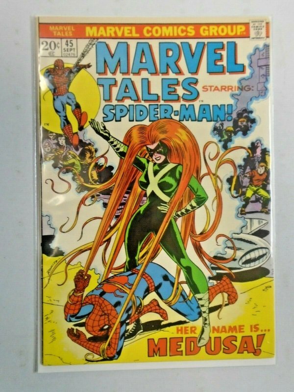 Marvel Tales #45 Spider-Man Her Name is Medusa 6.0 FN (1973)