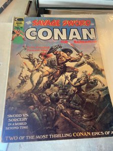 Savage Sword of Conan 1, Marvel, Gil Kane, 1974, First Issue, VG- Condition