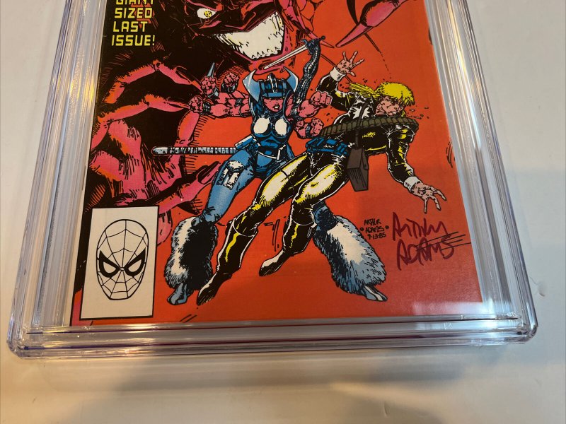 Longshot (1986) # 6 (CGC SS 9.8) Signed Arthur Adams !