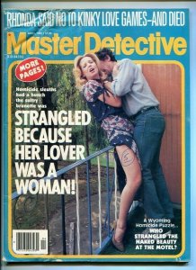 MASTER DETECTIVE-04/1982-KINKY-LOVE GAMES-STRANGLED-SLAUGHTER-SLAIN G/VG