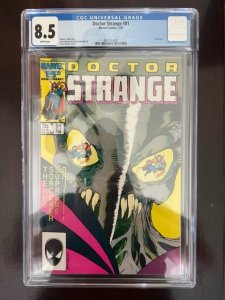 Doctor Strange #81 Direct Edition (1987)- 1st Rintrah Apprentice - CGC 8.5 - MCU