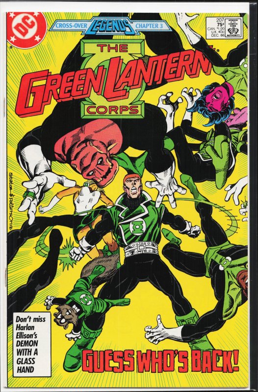 The Green Lantern Corps #207 (1986) Green Lantern Corps