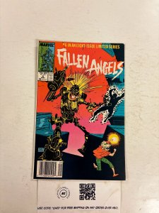 Fallen Angels #6 VF Marvel comic Books Warlock Sunspot Devil Dinosaur 2 Hh82