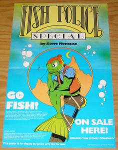 Fish Police #0 & 1-11 VF/NM complete series + vol. 2 #5-26 + special + poster