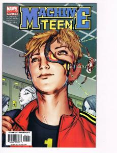 Machine Teen # 1 Marvel Comic Books Hi-Res Scans Awesome Issue Modern Age!!! S17