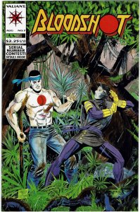 Bloodshot #7 (1993 v1) Valiant Ninjak NM