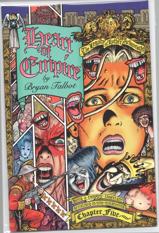 HEART OF EMPIRE 1-9 DARK HORSE COMIC SET COMPLETE LUTHER BRYAN TALBOT