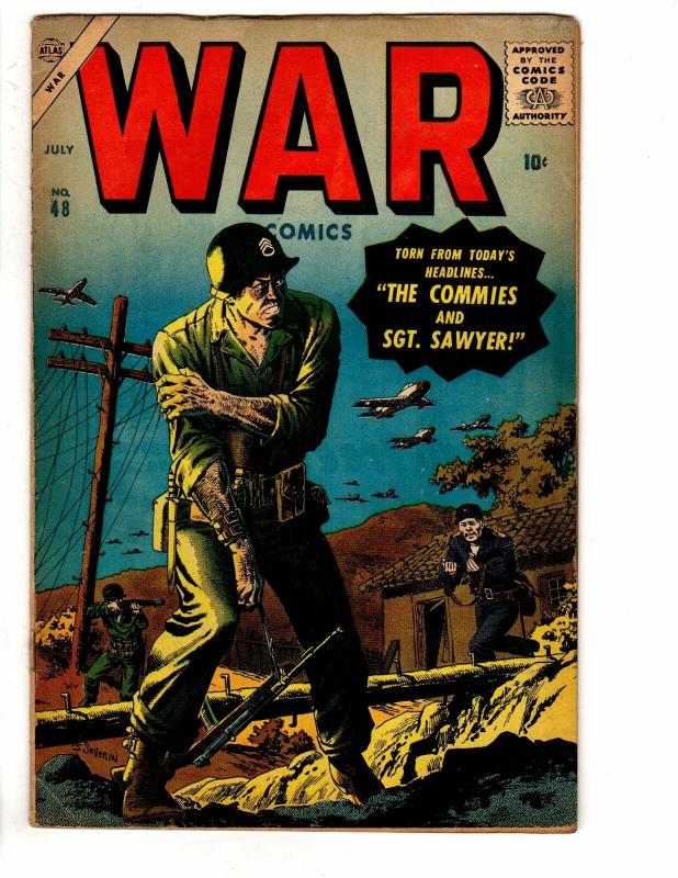WAR  COMICS (1950-1957) 48 VG July 1957