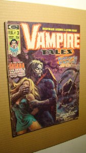 VAMPIRE TALES 3 EARLY SOLO MORBIUS + SANTANA CURTIS MARVEL MAROTO ART