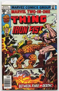 Marvel Two-in-One #25 (1977) Iron Fist