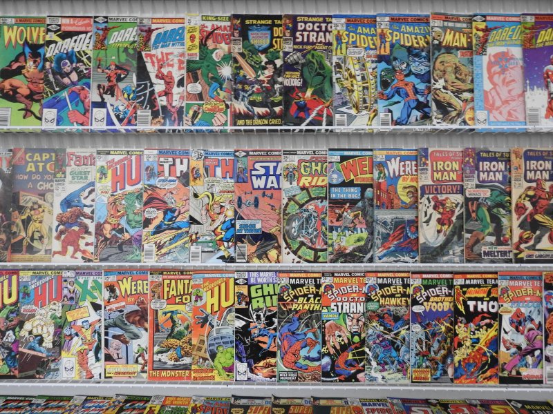 Huge Lot Silver/Bronze Low Grade Readers W/ Hulk, Thor, Cap+ *SEE DESCRIPTION!!