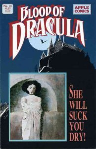 Blood of Dracula #13 FN ; Apple