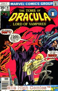 TOMB OF DRACULA (1972 Series)  (MARVEL) #61 Fine Comics Book