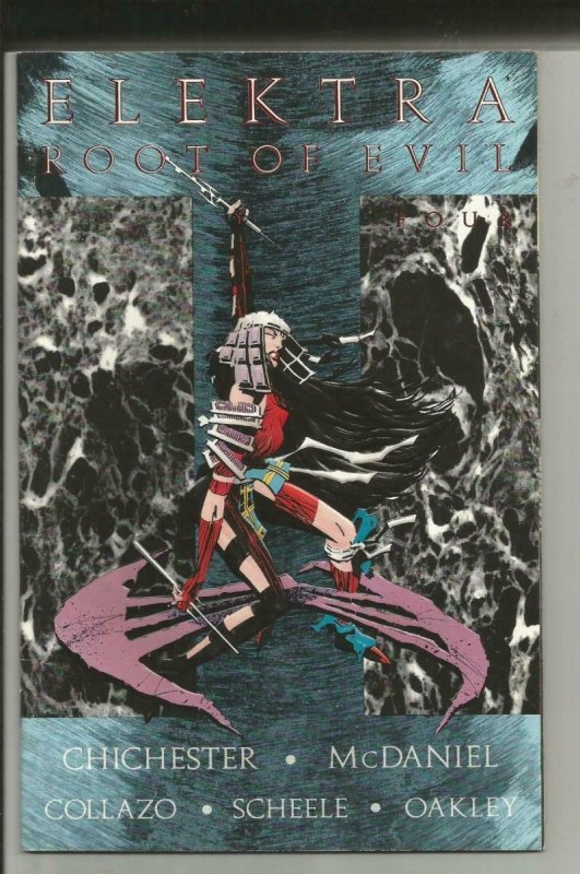 ELEKTRA #4, NM, Root of Evil, Chichester, Marvel, 1995, more in store