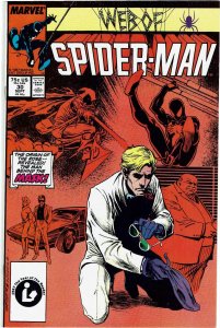 Web of Spider-Man #30 Kingpin NM
