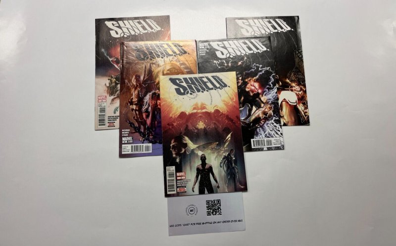 5 SHIELD Marvel Comics Books #3 5 5 6 6 Hickman 10 JW13