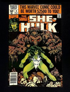 Savage She-Hulk #8 Newsstand Variant