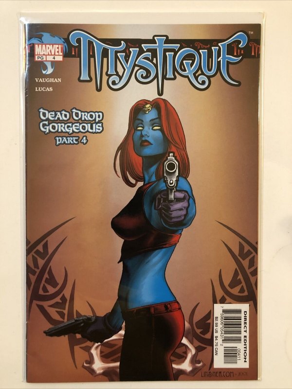 Lot Of 6 MYSTIQUE #3 4 5 6 7 8 Comic Book BRIAN VAUGHAN LINSNER X-MEN