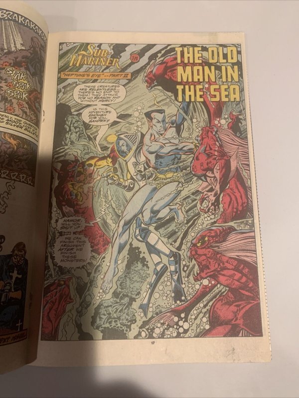 Marvel Comics Presents Wolverine / Hulk #58 Marvel 1990 Comic 