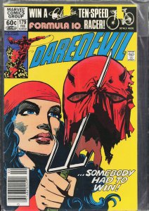 Daredevil #179 Newsstand Edition (1982) Daredevil