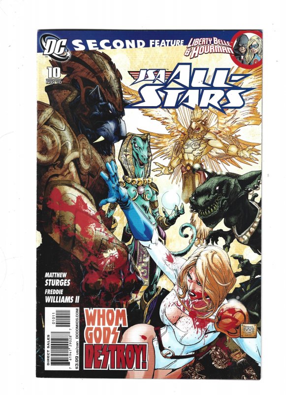 JSA All-Stars #8 through 10 (2010)