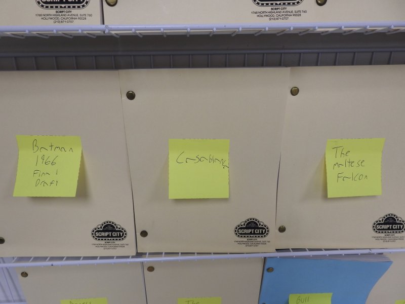 Lot of 21 Script City Scripts! See sticky notes for what scripts they are!