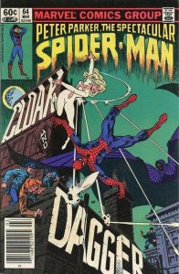 Spectacular Spider-Man, The #64 (Newsstand) FN ; Marvel | 1st appearance Cloak &