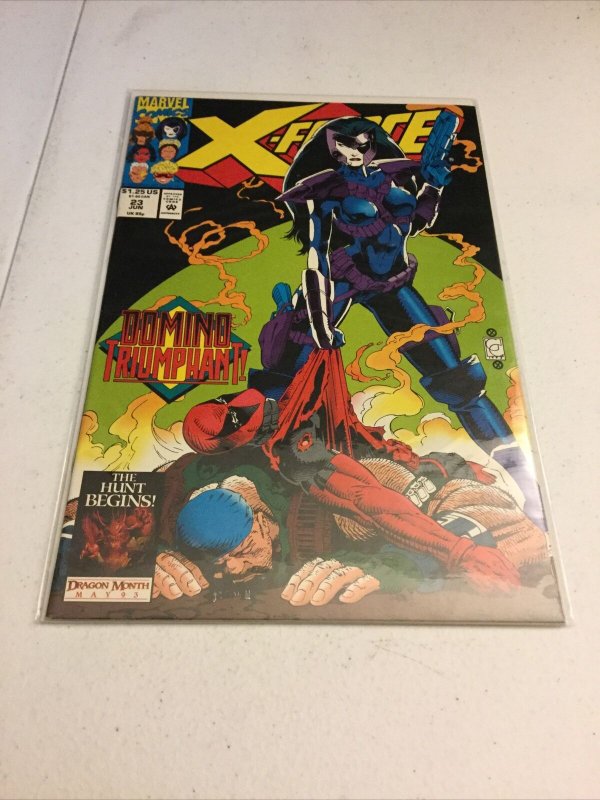 X-Force 23 Nm Nesr Mint Marvel Comics