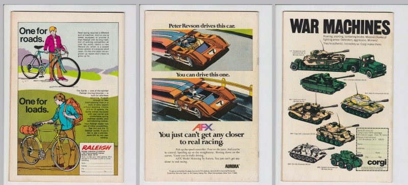 Weird War Tales #18, 20, 35 (1970s) DC War Horror Comic Lot