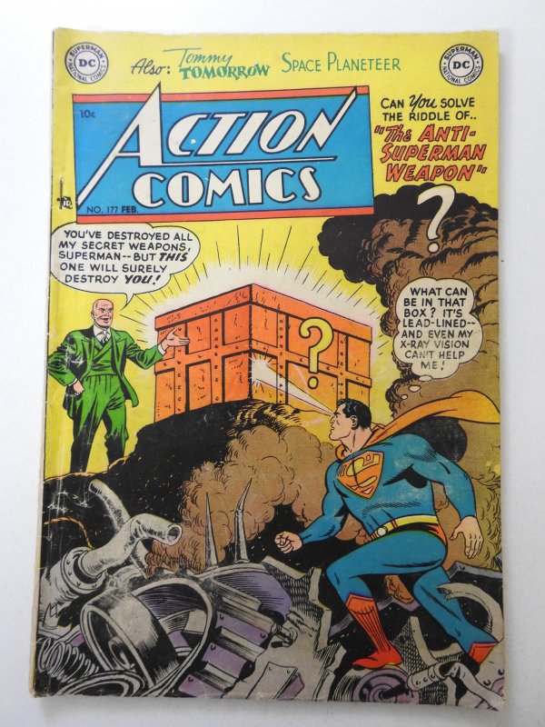 Action Comics #177 (1953) The Anti-Superman Weapon! Solid GVG Condition!