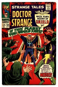 STRANGE TALES #160 comic book 1967 DOCTOR STRANGE-MARVEL FN