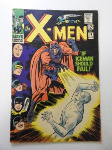 The X-Men #18 (1966) VG+ Condition moisture stains, stamp interior fc