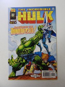 The Incredible Hulk #449 (1997) 1st appearance of Thunderbolts NM condition