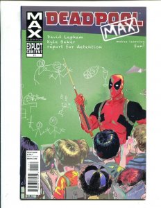Deadpool MAX #11 - Taskmaster/HYDRA, Kyle Baker! (9.2) 2011 - COMBINED SHIPPING!
