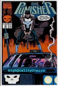 PUNISHER #45, NM, Chuck Dixon, Taxi Driver, Fare ,1987, more in store