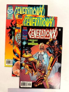 3 Generation X Marvel Comic Books # 22 23 24 X-Men Wolverine Avengers 55 EJ10